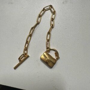 Coach Gold Tabby Bracelet